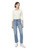Marc O'Polo Jeans Modell LINDE straight in Essential mid blue destroy was
