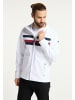 DreiMaster Herren Funktionsjacke in Weiss Nachtblau