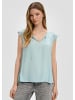 QS Bluse in 6103_helles türkis