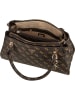 Guess Handtasche Noelle II Luxury SAT Logo in Brown Logo
