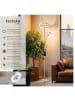 tectake Leselampe, 31,5 x 188 cm, LED, 20 W, inklusive Leselicht 7 W, dimmbar