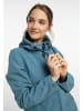 Schmuddelwedda Kurzmantel Aus Softshell in Jadeblau