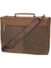 Bugatti Aktentasche Luca Briefcase With Flap in Braun