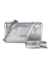 Valentino Katerina Mir Schultertasche 20.5 cm in argento