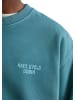 Marc O'Polo DENIM Sweatshirt relaxed in Navy Teal
