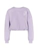 myMo Sweatshirt Cropped in Violett