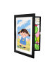relaxdays Kinder-Bilderrahmen in Schwarz - 32 x 25,5 cm