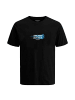 Jack and Jones T-Shirt JCOCONDOR Tee SS Crew Neck FST in Schwarz