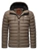 STONE HARBOUR Regenjacke Zaharoo in Stone Brown