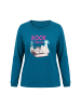 Ulla Popken Loungewear Oberteil in dunkles petrol