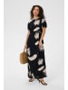 Kaffe Kleid KAlory Tight fit in Large Scale Leaf Print