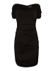 faina Damen Minikleid in Schwarz