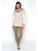 Toni Stoffhose für Damen in taupe