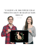Mr. & Mrs. Panda Outdoor-Matte Hase Sitzen ohne Spruch in Schwarz