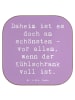 Mr. & Mrs. Panda Untersetzer Glas Spruch Geborgenheit im Zuhause... in Lavendeltraum