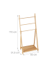 relaxdays Handtuchleiter in Natur - (B)53 x (H)110 x (T)31,5 cm