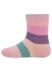 ewers 2er-Set Socken 3er Pack Regenbogen/Ringel/Schwan in rose-latte