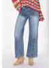 IZIA Women Pants in Blue Grey