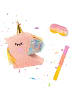 relaxdays 3-tlg. Pinata Set "Einhorn" in Bunt
