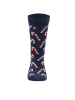ewers 2er-Set Socken 2er Pack Xmas Pinguin/Zuckerstangen in blau