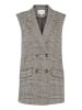 b. young BYROWAN VEST - JERSEY Loose fit in Black Mix