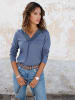 WITT WEIDEN Langarm-Shirt in rauchblau