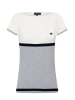 SIR RAYMOND TAILOR T-Shirt Thaiss in Ecru-Navy-Grey