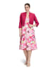 Vera Mont Blazer-Jacke ohne Verschluss in Dark Raspberry