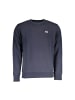 La Martina Blau Schwarz Baumwolle Herren Sweatshirt