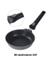 Stoneline SMART Pfannen-Set, 6-teilig, 20/24/28 cm in Anthrazit