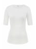 Hessnatur Softrib T-Shirt in naturweiss