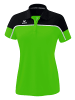 erima Damen Change By Erima Poloshirt in green/schwarz/weiss
