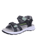 superfit Sandalen Kinder Criss Cross in Grau