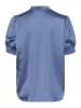 SAINT TROPEZ Bluse kurzarm PananSZ Gerade Passform in China Blue
