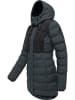ragwear Winterjacke Ashanta Block in Dark Grey