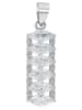 Adeliás Damen Anhänger – Herzanhänger aus 925 Silber mit Zirkonia in silber