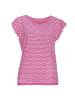 Vivance Rundhalsshirt in pink-creme