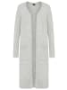 Laura Scott Strickjacke in hellgrau melange