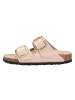 Birkenstock Tieffußbett Pantolette in beige