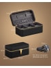 SONGMICS HOME Uhrenbox Bridie in Schwarz - (B)20 x (H)9 x (T)10 cm