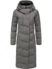ragwear Wintermantel Pavla Long Soft YOUMODO in Stone Grey