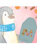 Mr. & Mrs. Panda Wärmflasche Igel Familie ohne Spruch in Blau Pastell