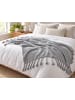 Beliani Kuscheldecke NAZILLI in Grau - (W) 125 x (H) 1 x (L) 150 cm