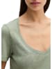 Marc O'Polo DfC V-Neck-T-Shirt regular in Fresh Sage