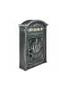 relaxdays Briefkasten in Grau - (B)31 x (H)44,5 x (T)9,5 cm