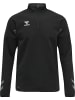 Hummel Sweatshirt Mit Kurzem Reißverschluss Hmllead Pro Half Zip in BLACK