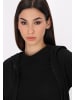 myMo ROCKS Damen Fleecejacke in Schwarz