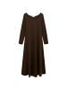 Marc O'Polo Jerseykleid flared in Burnt Coffee