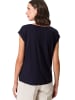 Zero  Shirt mit Rundhalsausschnitt in Patch Dark BlueBeige