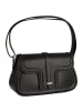 Toscanto Leder Schultertasche Toscanto Tasche schwarz ca. 33cm